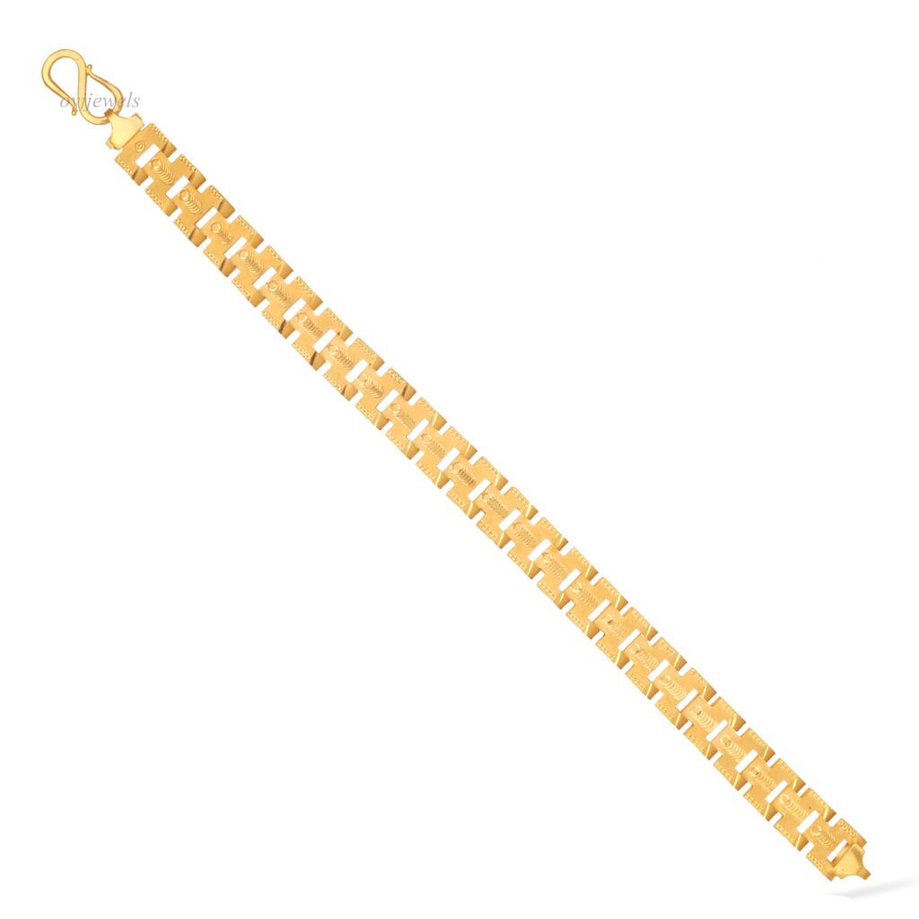 Gold Cutting Bracelet