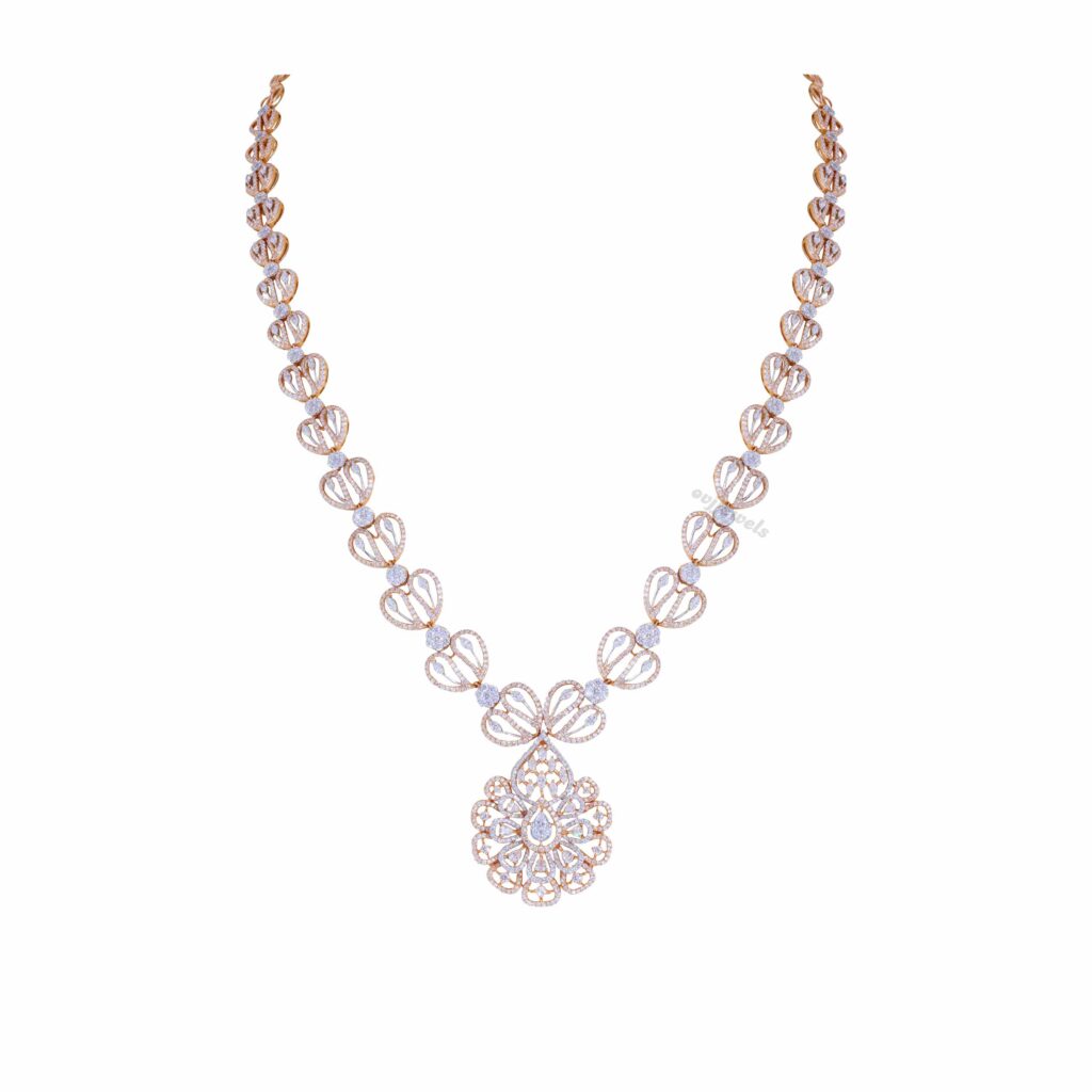 Heart Diamond Long Necklace