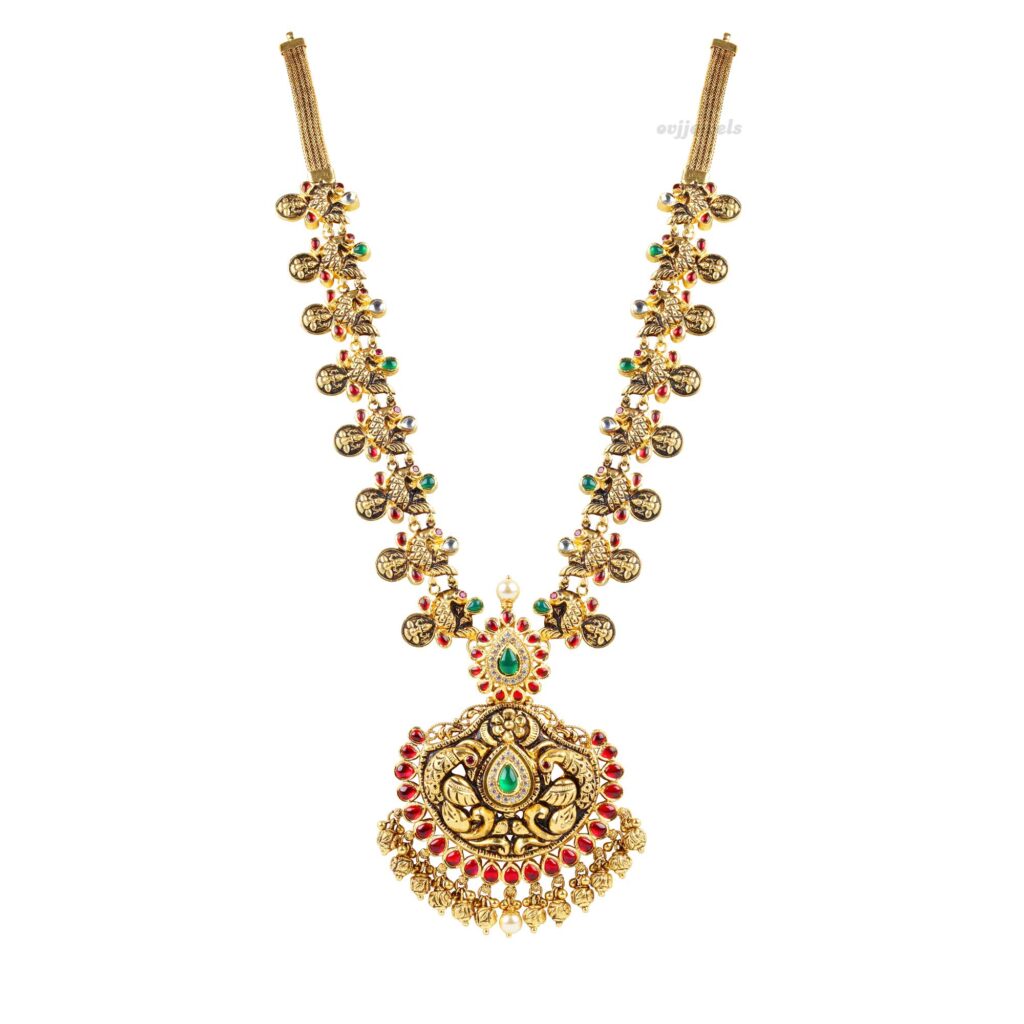 Royal Peacock Long necklace