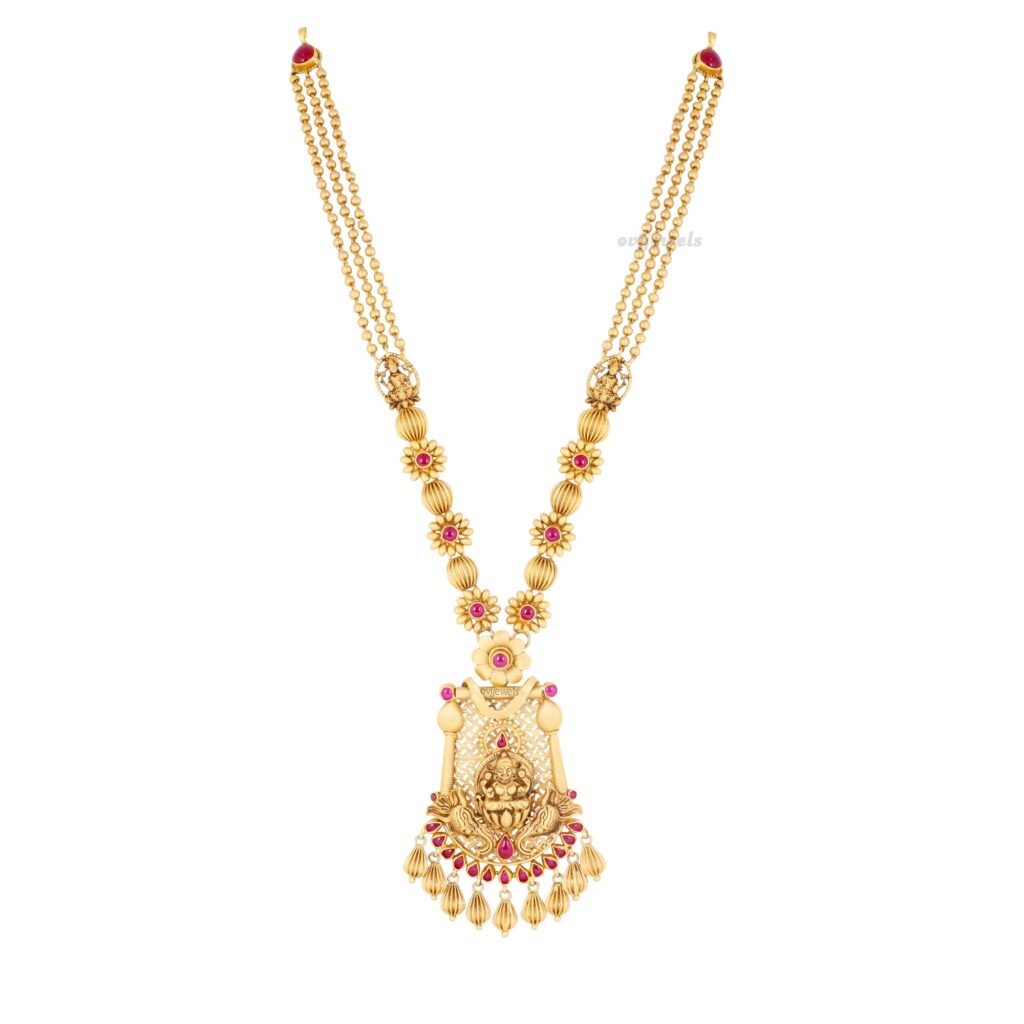 God Lakshmi Long necklace