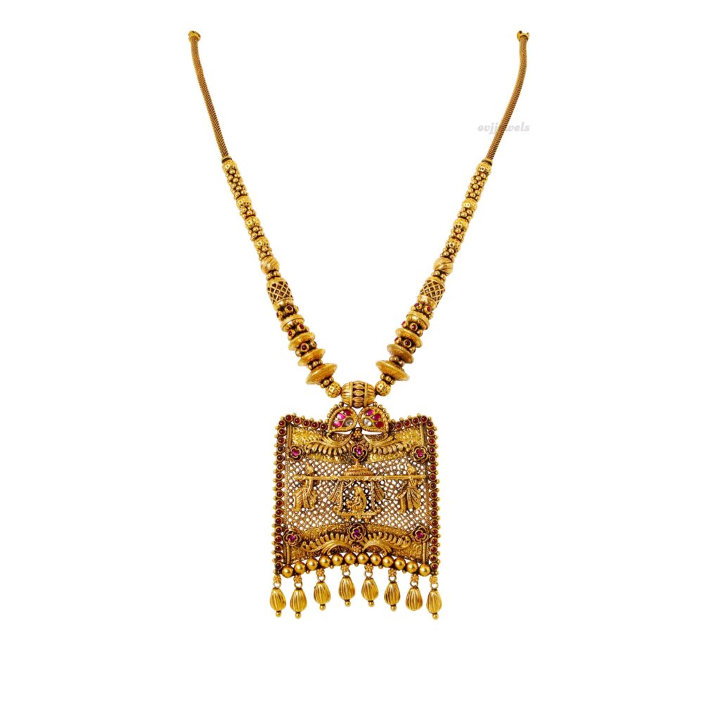 Palanquin Gold Necklace