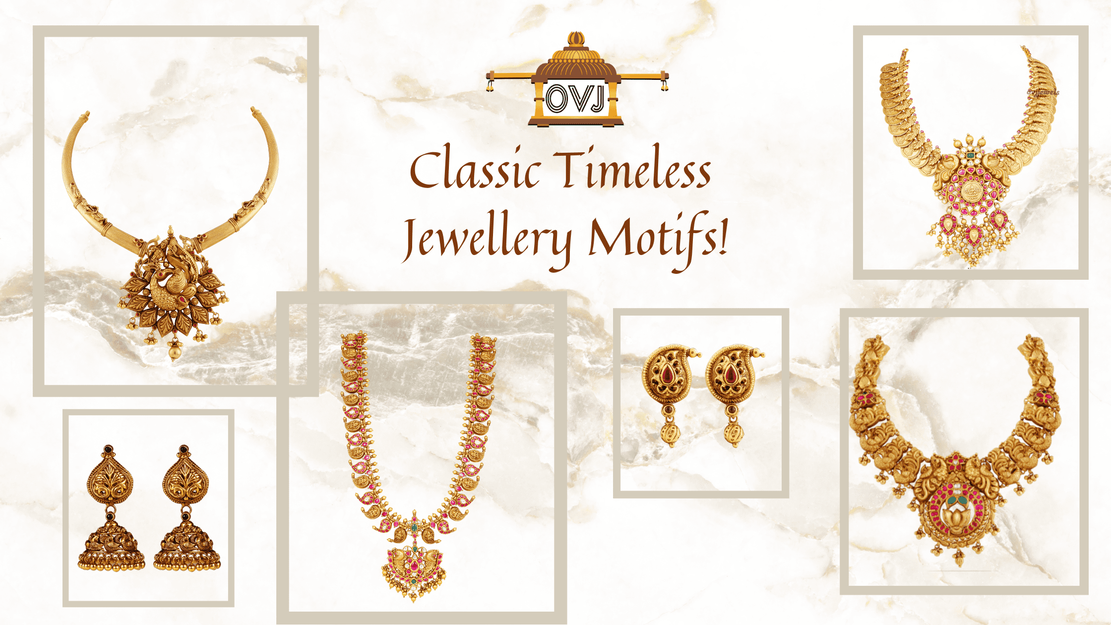 Read more about the article 7 Classic Timeless Jewellery Motifs Portraying South Indian Culture And History