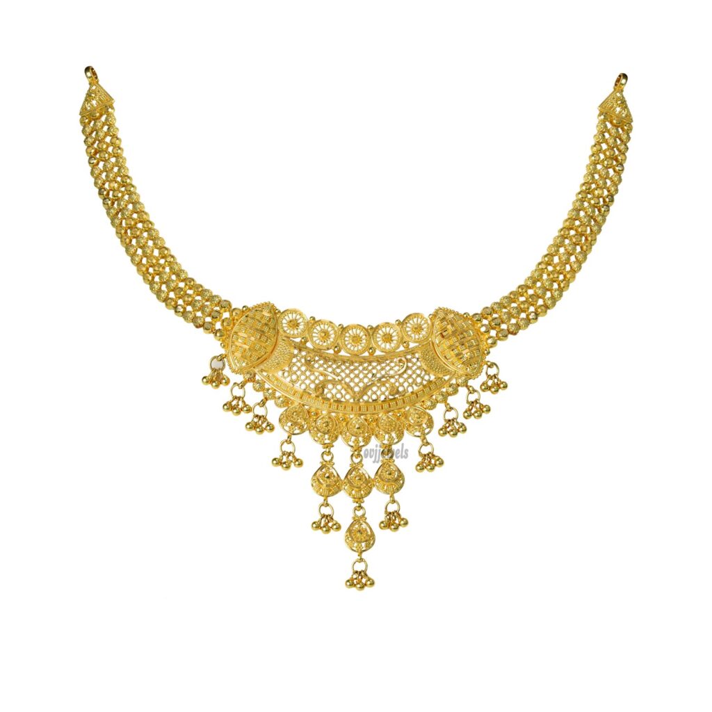 Bengali Designer Short Necklace
