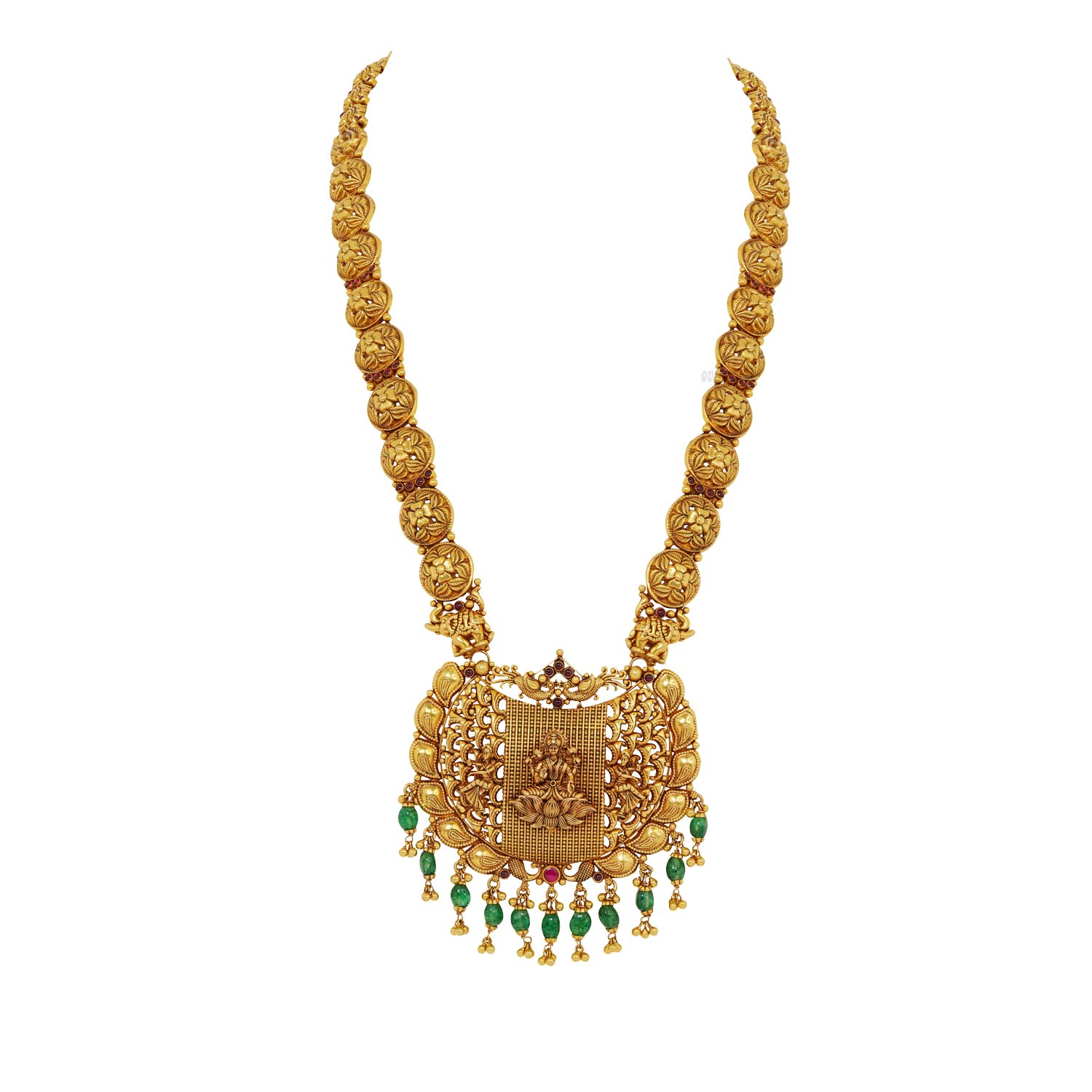 Traditional Lakshmi Antique Long Necklace