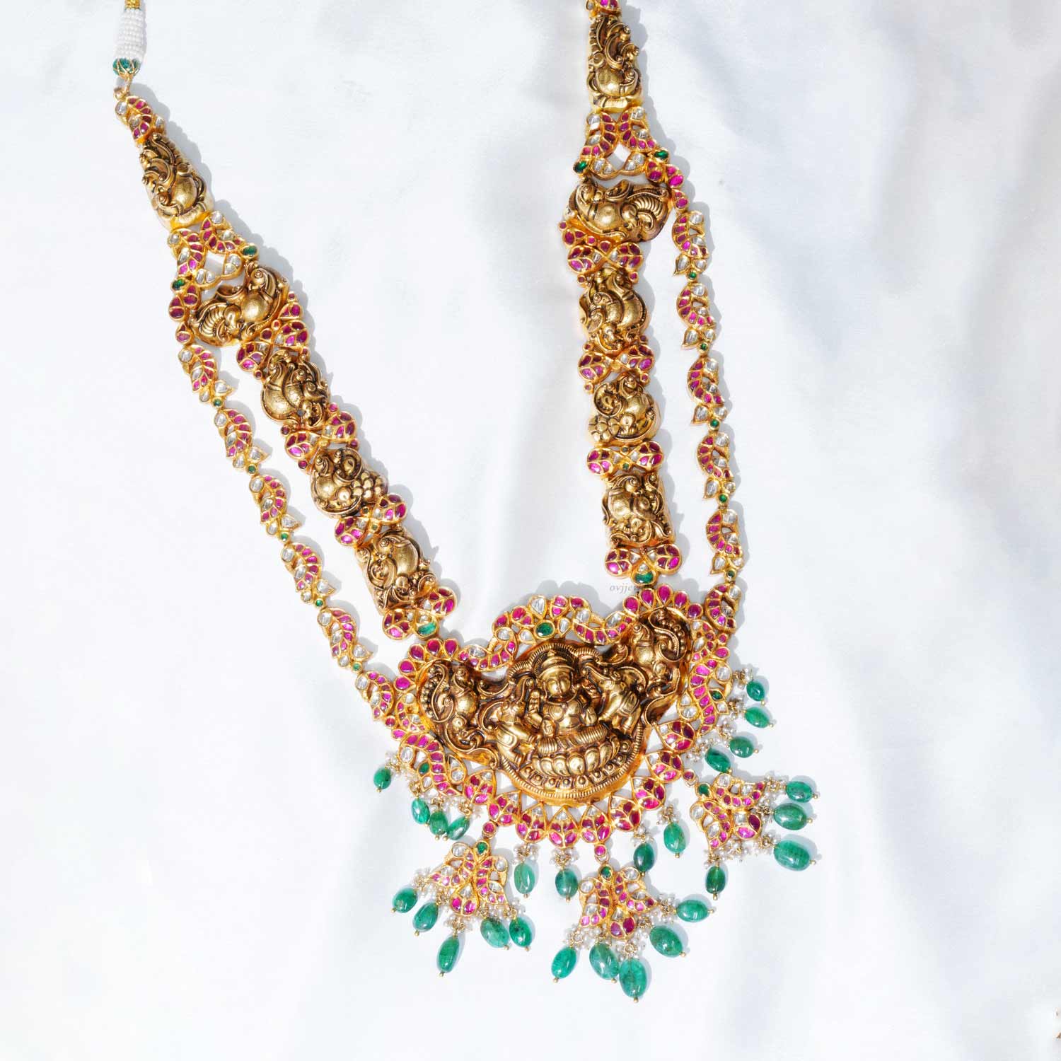 Bridal Kundan nagas long necklace