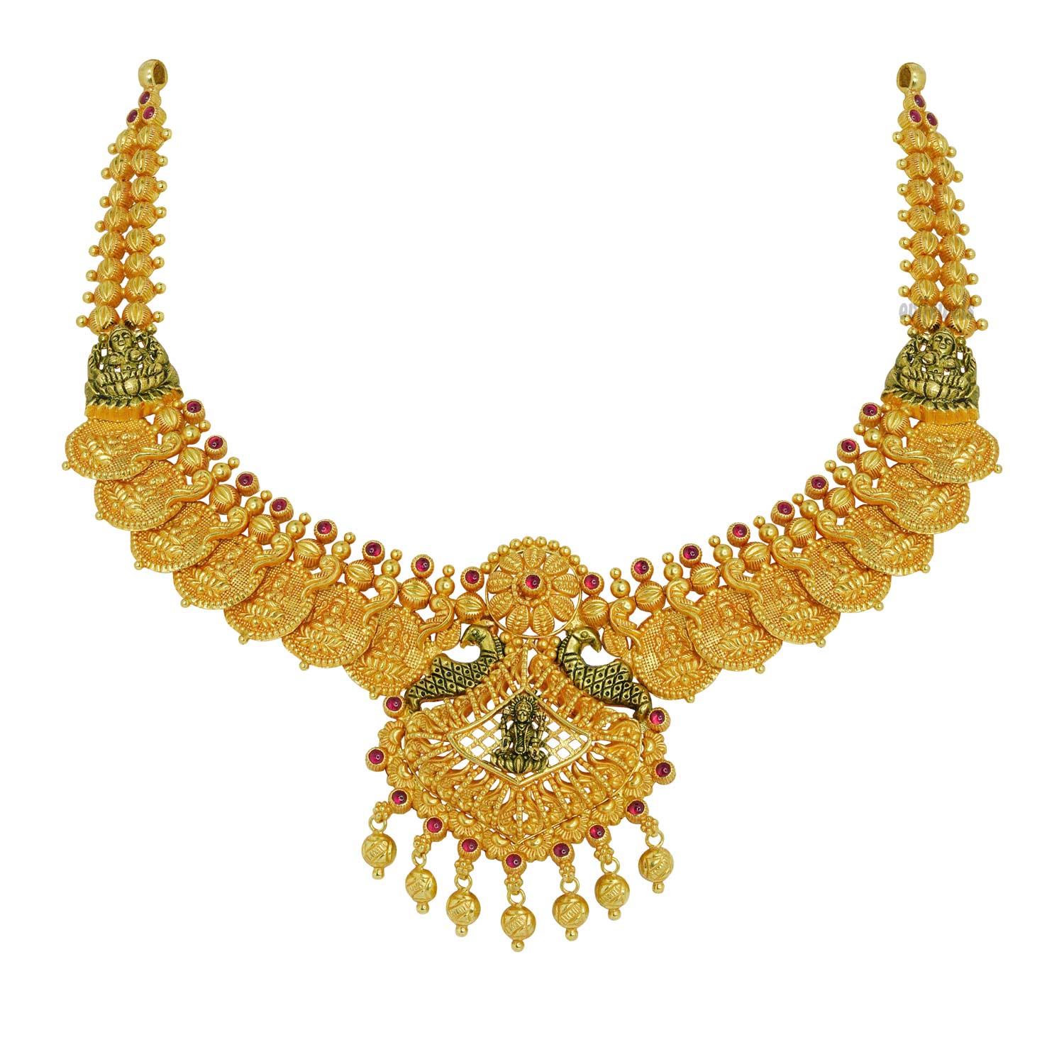 Antique Lakshmi Short Necklace