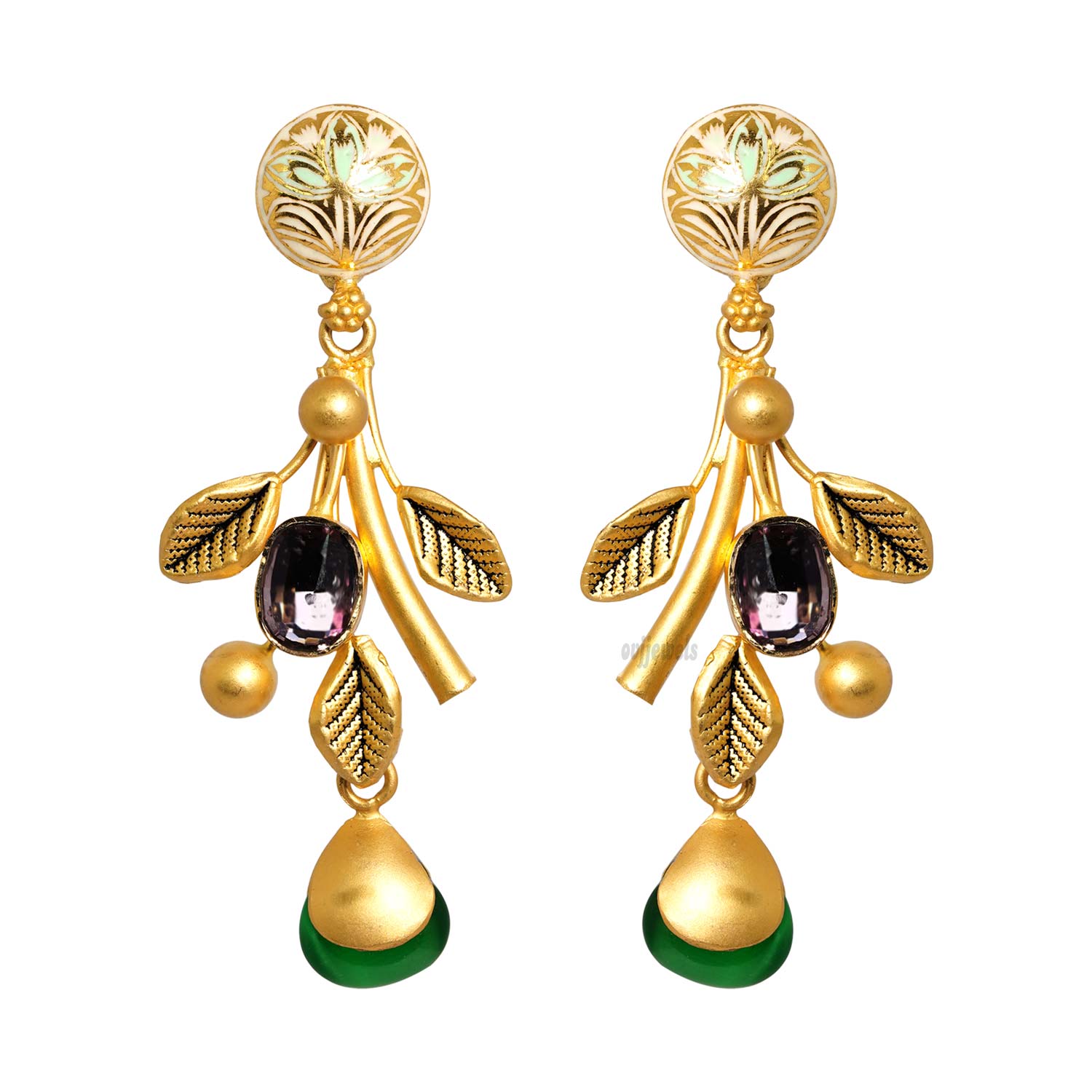 Fancy/Designer Gold Earrings