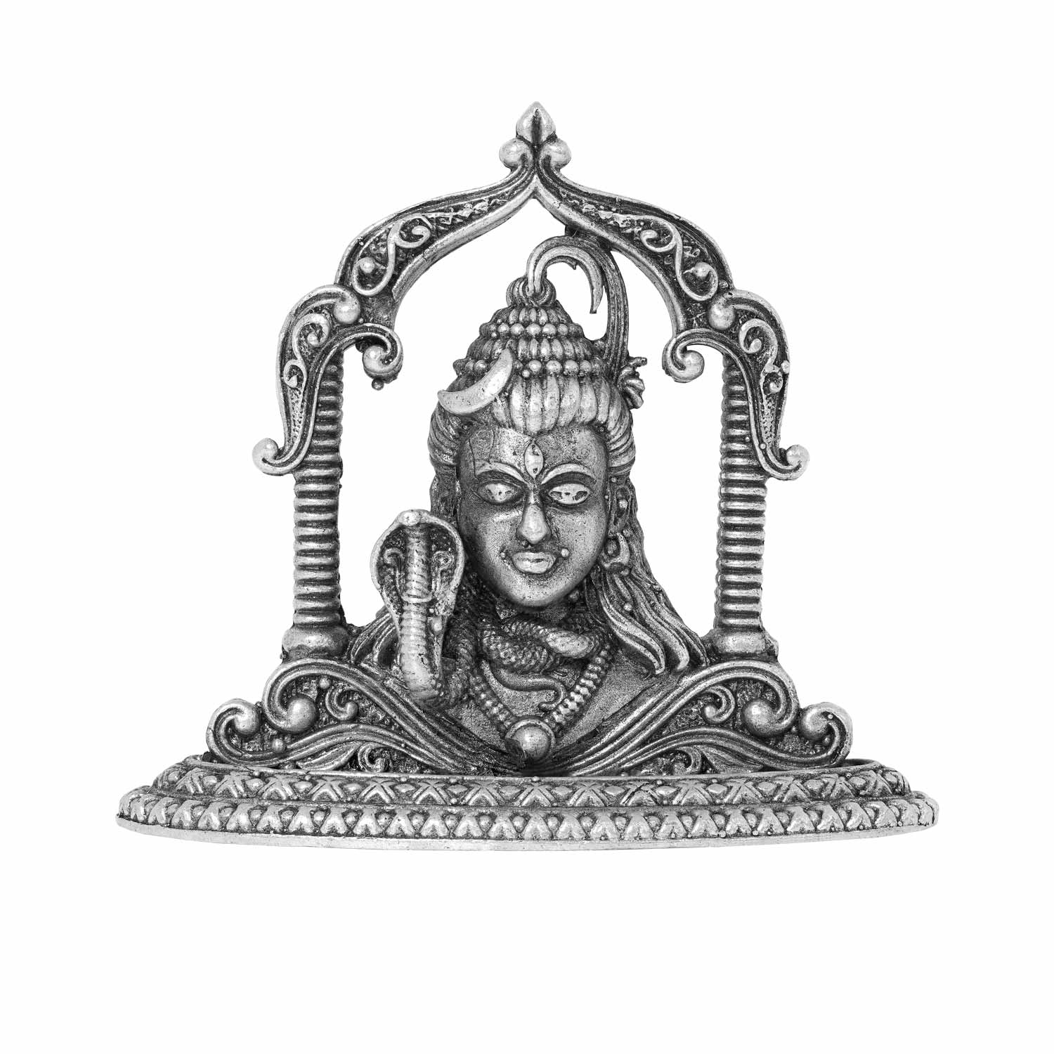 Silver Shivan Idol
