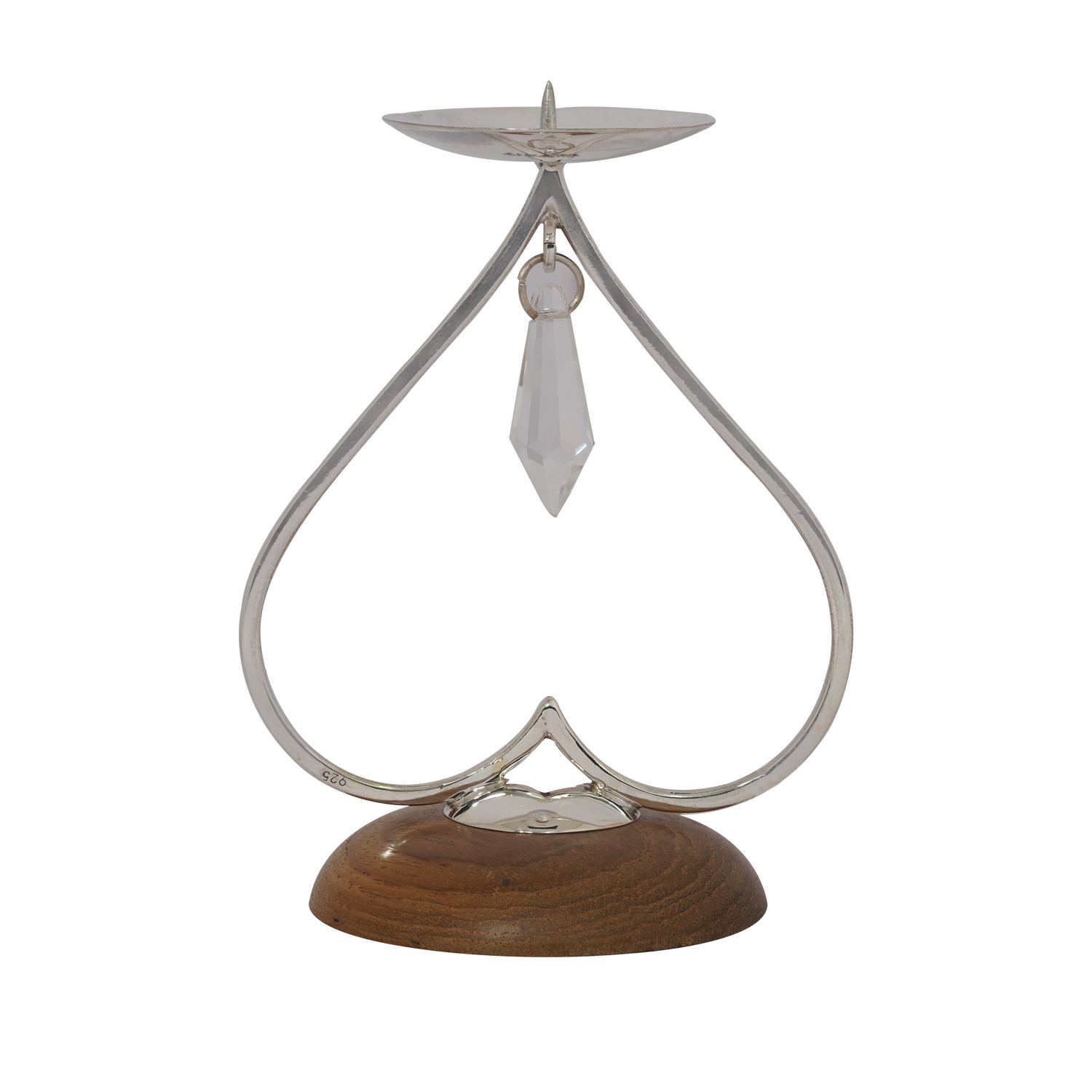 92.5 Silver Candle Lamp