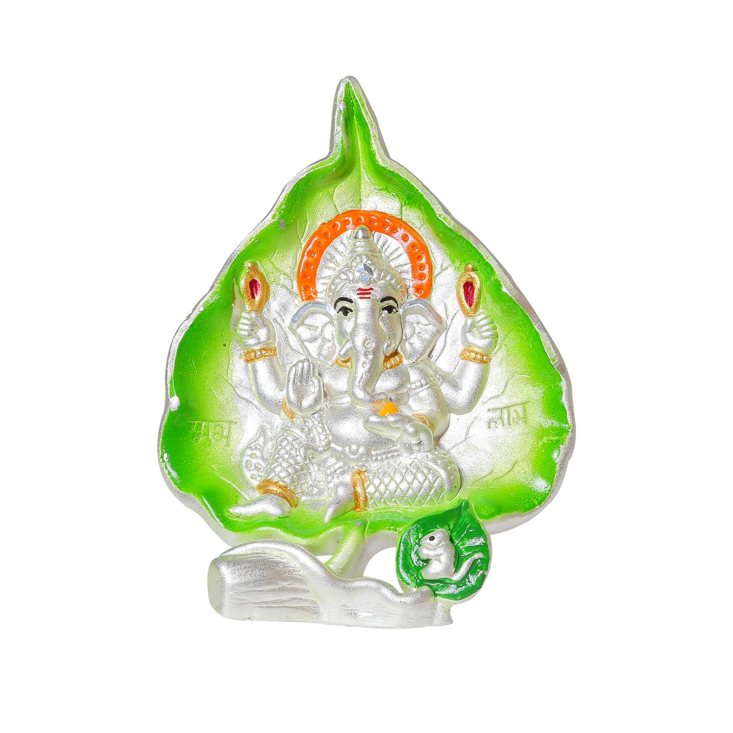 999 Silver Ganesh Idol