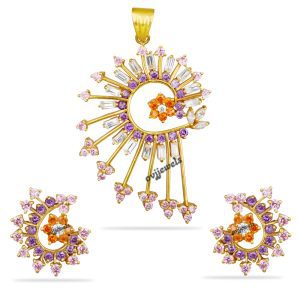 Zircon Stone PendantSet