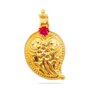 Gold Mango Pendant