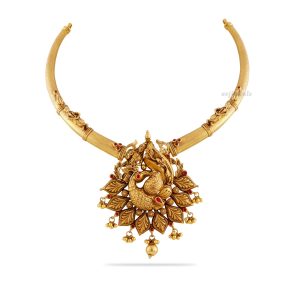 peacock  women short Necklace