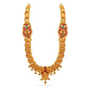 Kundan mango Long necklace