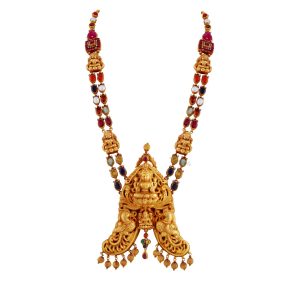 Elegant Navarathna Lakshmi Longnecklace