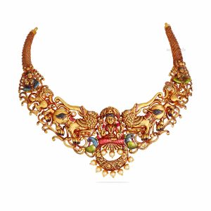 Antique Women Nagas Short Necklace