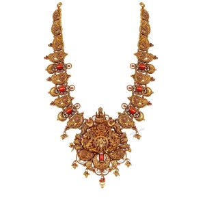 marvelous Coral Mango Longnecklace