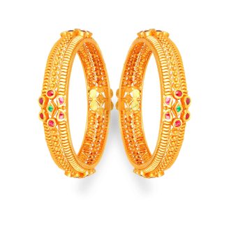 Ethinic Floral Bangle