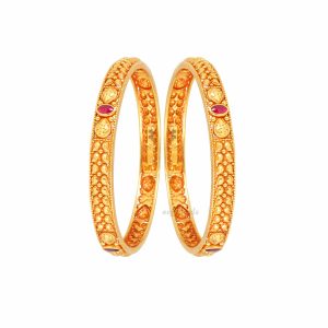 Meliorate Gold Bangle