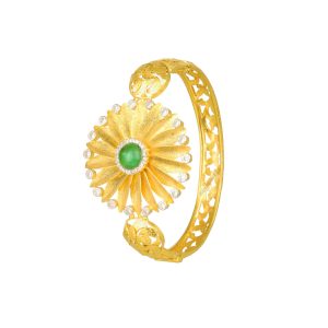 Floral Gold Bracelet