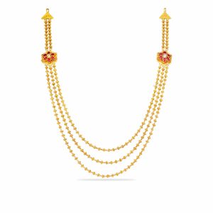 Antique Step balls Neckalce