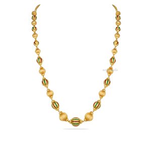 Enamel Balls Necklace