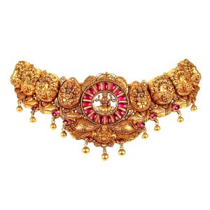 Women Antique Glorify Lakshmi Choker