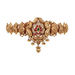Kundan Peacock Choker