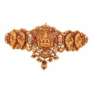Kundan Peacock Lakshmi Choker