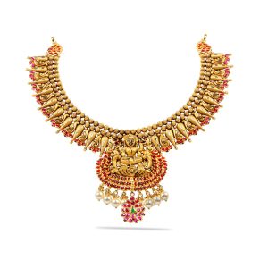 Antique Ruby,Kemp Stone Women Short Necklace