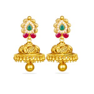 Esctalic Gold Women Jhumkka