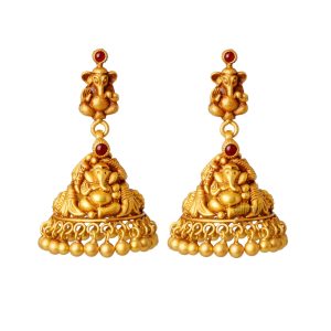 Divine Ganesh Women Jhumkkas