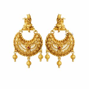 Excited Krishna Chandbali Women