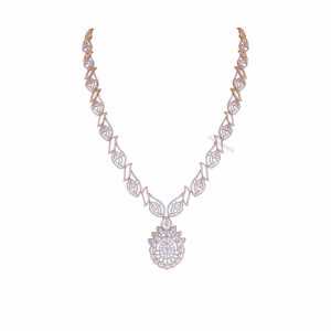 Conch Diamond Long Necklace