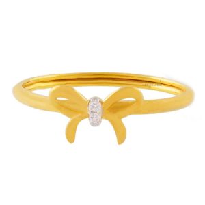 Ribbon Diamond Ring