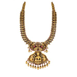 Antique Gaja lakshmi Longnecklace
