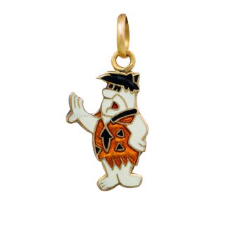 Gold cartoon toy kids pendand