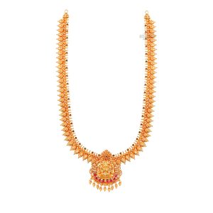 Antique Lakshmi Mango Kemp Stone  Women Long Necklace