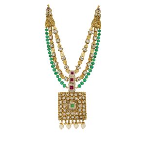 Moissanite Bridal Long Necklace