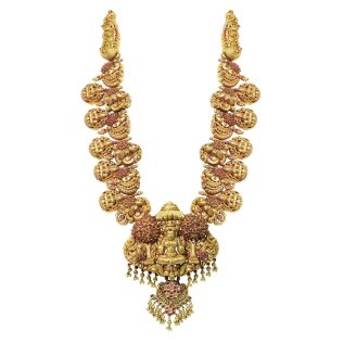 Antique Nagas Lakshmi Long Haram