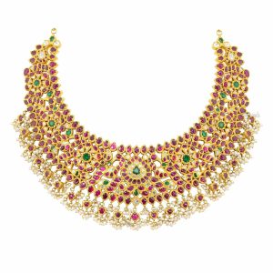 Antique Kundan Choker/Short Necklace