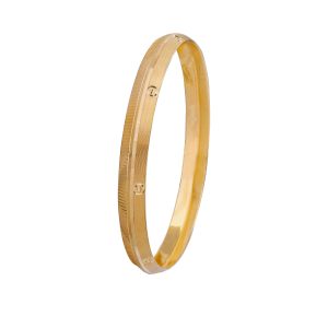 Mens Gold Kada Bracelet