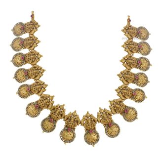 Mesmeric lakshmi kasu Necklace