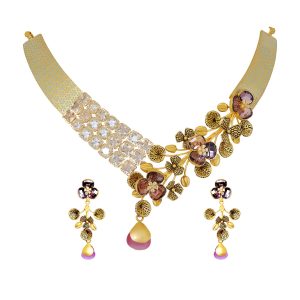 Exotic Short Necklace Set