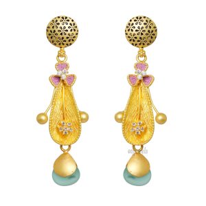 Designer Gold Earrings