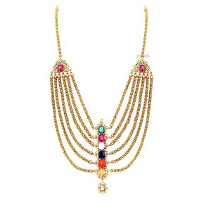 Antique Navaratna Long Necklace