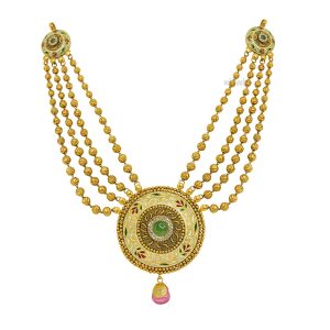 Monalisa Beads Short Necklace