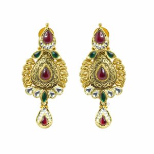 Antique Kundan Earrings