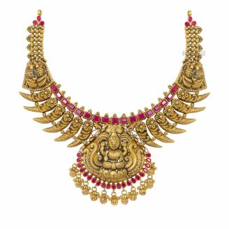 Antique Bridal Short Necklace