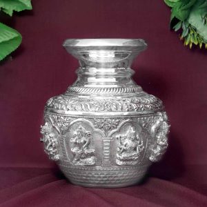 Silver Antique Astalakshmi Kudam